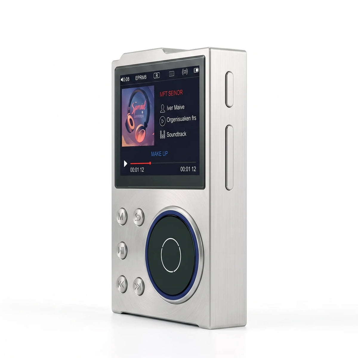 Emp3 Music Player angled side view